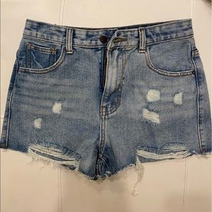 Jean shorts